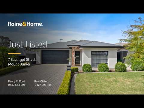 7 Eucalypt Street, Mount Barker, SA 5251, 4 कमरे, 2 बाथरूम, House