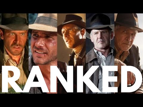 All 5 Indiana Jones Movies Ranked!!! (Worst to Best)