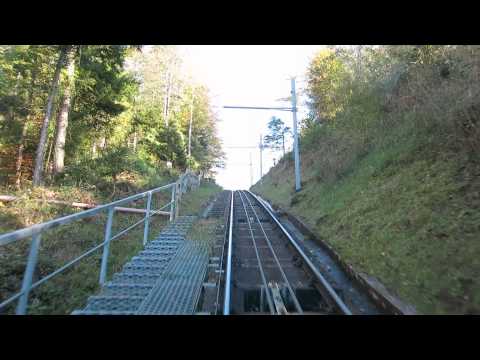 Standseilbahn 6300.01 Zug - Zugerberg Zugerbergbahn Bergfahrt - Funicular