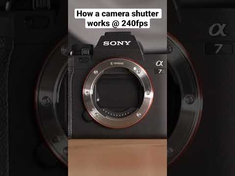 How a camera shutter works (in slow motion)