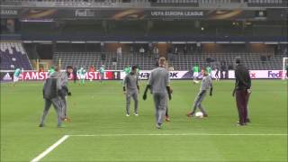 Andonline UEL RSC Anderlecht - AS St-Etienne Warming-up