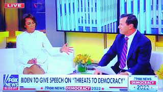 Harris Faulkner Hot Legs in White Pantyhose/Stockings on Outnumbered!