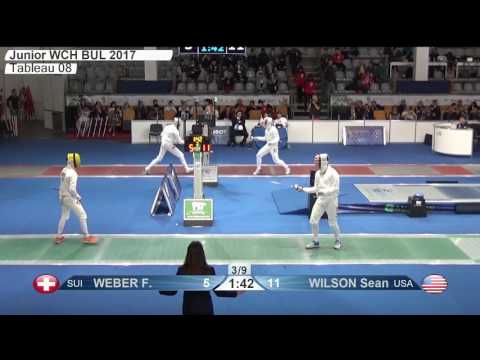 FE M E Team Juniors Plovdiv BUL World Championships 2017 T08 02 green SWITZERLAND SUI vs UNITED STAT