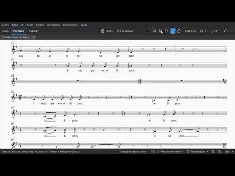Cavalleria Rusticana Regina Coeli Laetare Alto