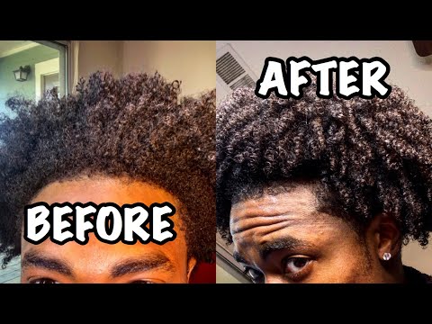 My Curly Hair Morning Routine Day 1- Day 7