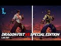 Lee Sin Dragon Fist VS Special Edition Skin Comparison Wild Rfit