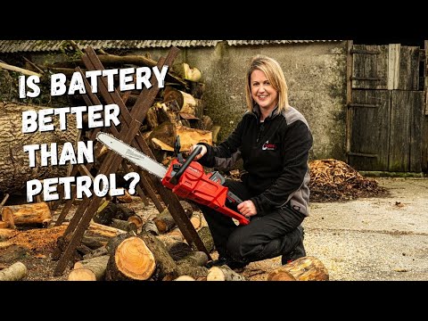 Is Battery Better Than Petrol? Suzanne Tries The MILWAUKEE M18 FCHS FUEL™ Chainsaw!