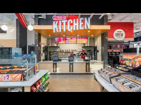 Innovative Convenience Store Design: Walkthrough of Jackson's Flagship Store by KRS
