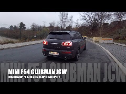 MINI F54 Clubman JCW mit HJS Downpipe & Remus Catback Soundcheck