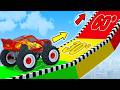 MONSTER TRUCK CLIMB RAMP ANGLE TEST In Teardown