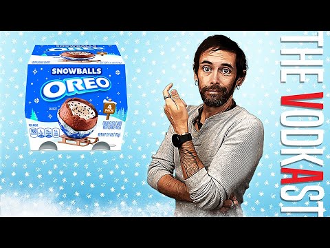 What has Oreo Done This Time!!! Oreo Snowballs Review & Demo - The Vodkast