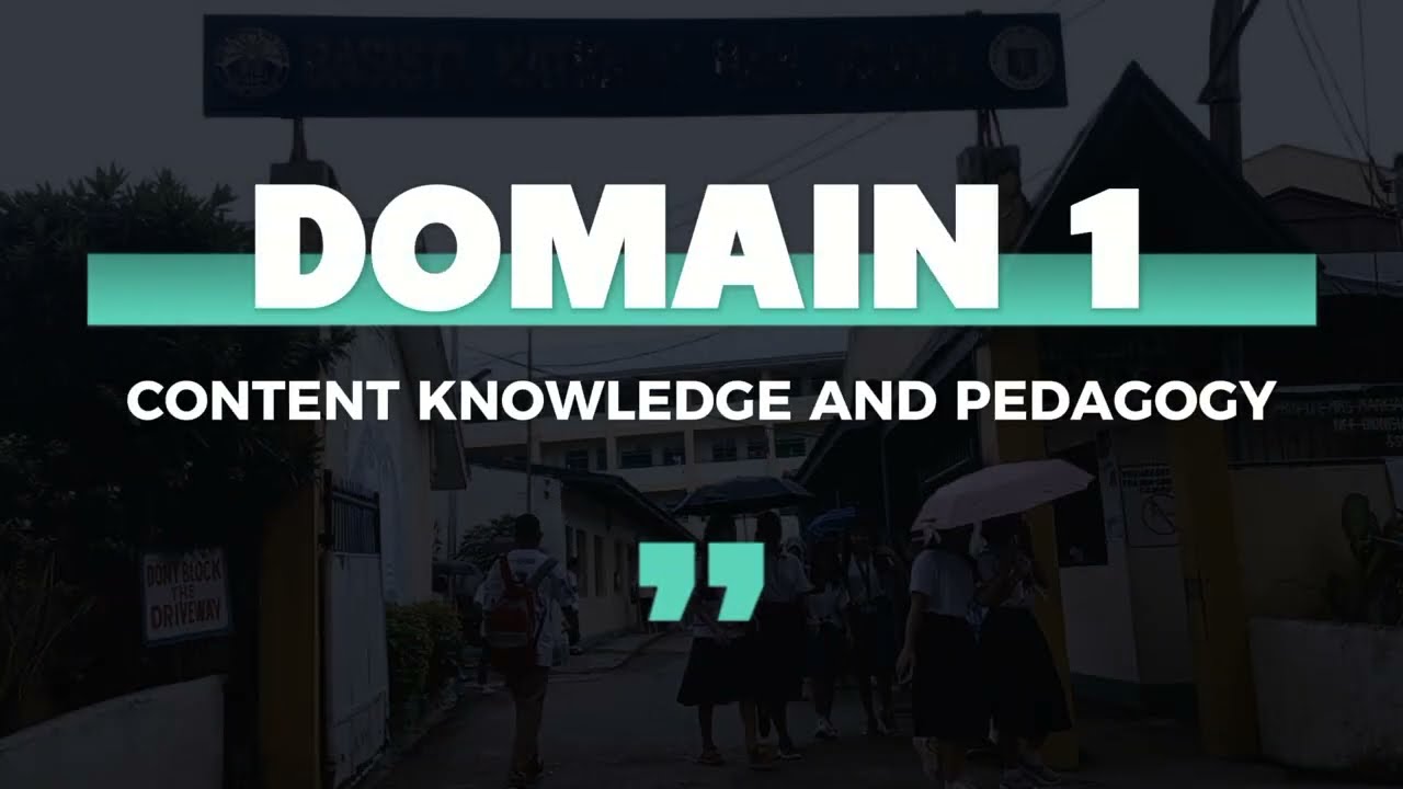 PPST Domain 1: Content Knowledge and Pedagogy (Activity 1) - FS1 Group 2