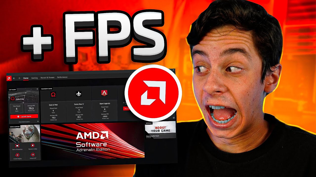 🔧 Como configurar Painel AMD Radeon Adrenalin para Aumentar FPS e Melhorar desempenho nos Jogos ✅