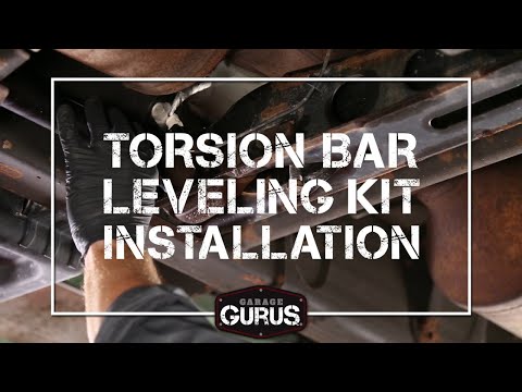 Garage Gurus | Torsion Bar Leveling Kit Installation