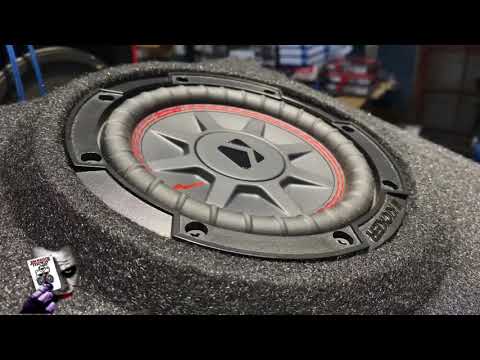 Kicker ComRT 6.5” subwoofer test