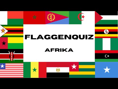 Das grosse Flaggenquiz für Afrika