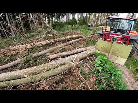 Windenarbeit mit Holzknecht HS550