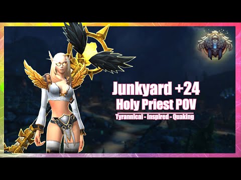 Mechagon Junkyard +24 | Holy Priest POV (SLS4) WEEK ONE