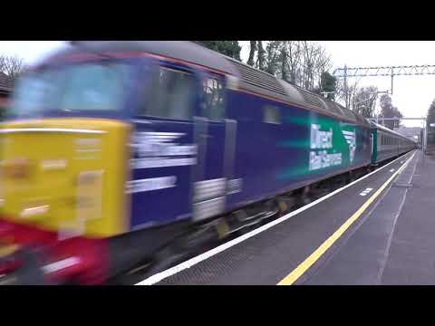 DRS 57002 on the "Blue Boys Loco Fest" E.C.S at Barnt Green 10/02/19