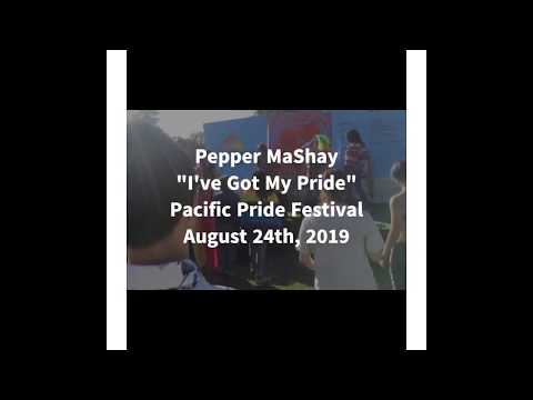 08-24-2019 Pepper MaShay @ Pacific Pride Festival "I've Got My Pride [Live Performance]