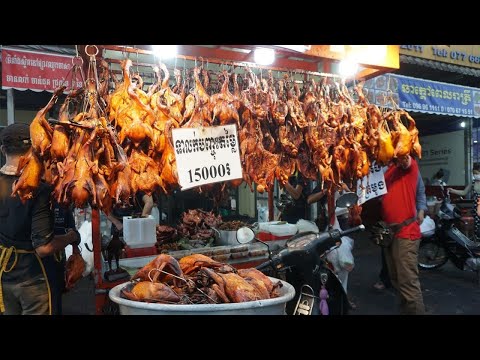 Over 1000 Ducks Sold a Day @Rooster & Chicken - Excellent Grill Ducks on The Street Phsa Chhouk Meas