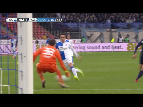 Raiffeisen Super League 24.Spieltag GC-FC Zürich 4:2