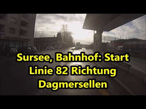 Streckenvideo Linie 82 Sursee - Dagmersellen