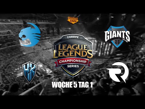 LCS EU Summer Split 2016 | ROC vs GIA | H2K vs OG | W5D1