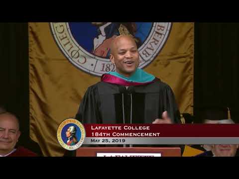 Wes Moore Gives Speech at 184th Commencement