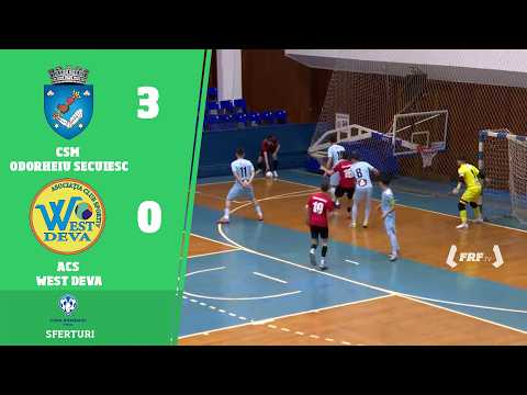Cupa României Futsal U19, sferturi: CSM Odorheiu Secuiesc - ACS West Deva 3-0, 21.02.2026