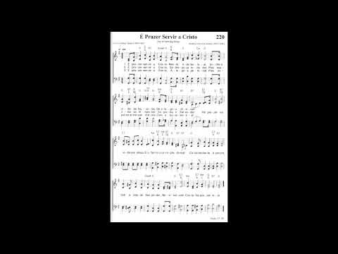 Hinário Adventista - Hino 220 - É prazer servir a Cristo - Teclado Yamaha PSR S670