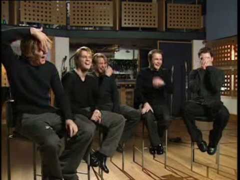 westlife-bryan's funny impressions of the rest of the boys