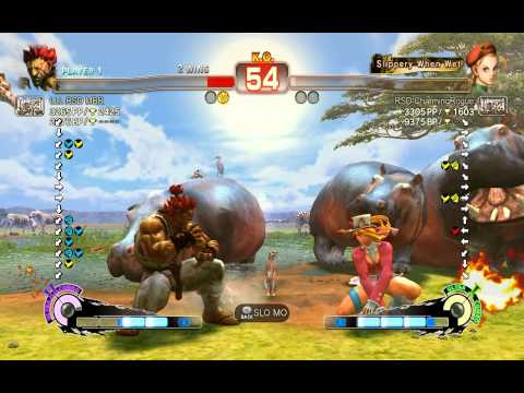 RSD.CharmingRogue (Cammy) vs LLL.RSD.MBR (Akuma) - Ultra Street Fighter IV