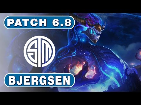 128. TSM Bjergsen - Aurelion Sol vs Ekko - Mid - May 1st, 2016 - Season 6 - Patch 6.8