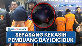 Sepasang Kekasih Pembuang Bayi dengan Mulut Dilakban dalam Ransel di Karawang Lesu Ditangkap Polisi