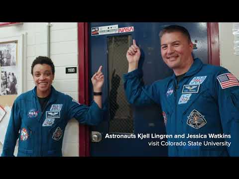 One Health, One Planet: Astronauts Kjell Lindgren and Jessica Watkins spend a day at CSU