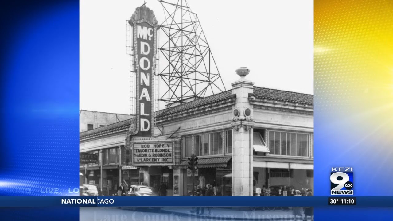 Restored marquee returns to downtown Eugene’s historic McDonald Theater