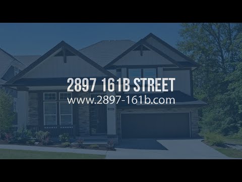 FOR SALE: 2897 161B ST, SURREY, BC - MLS #F1443599