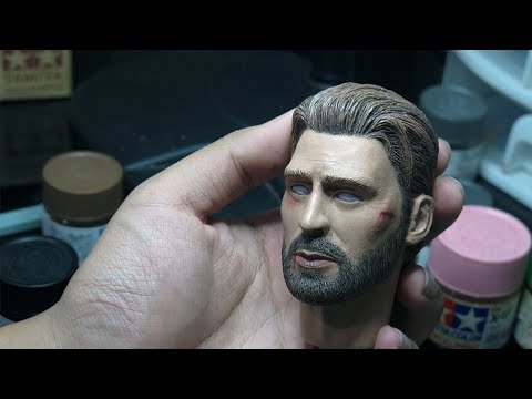 Sculpting Realistic Captain America Avengers Infinity War Head Sculpt