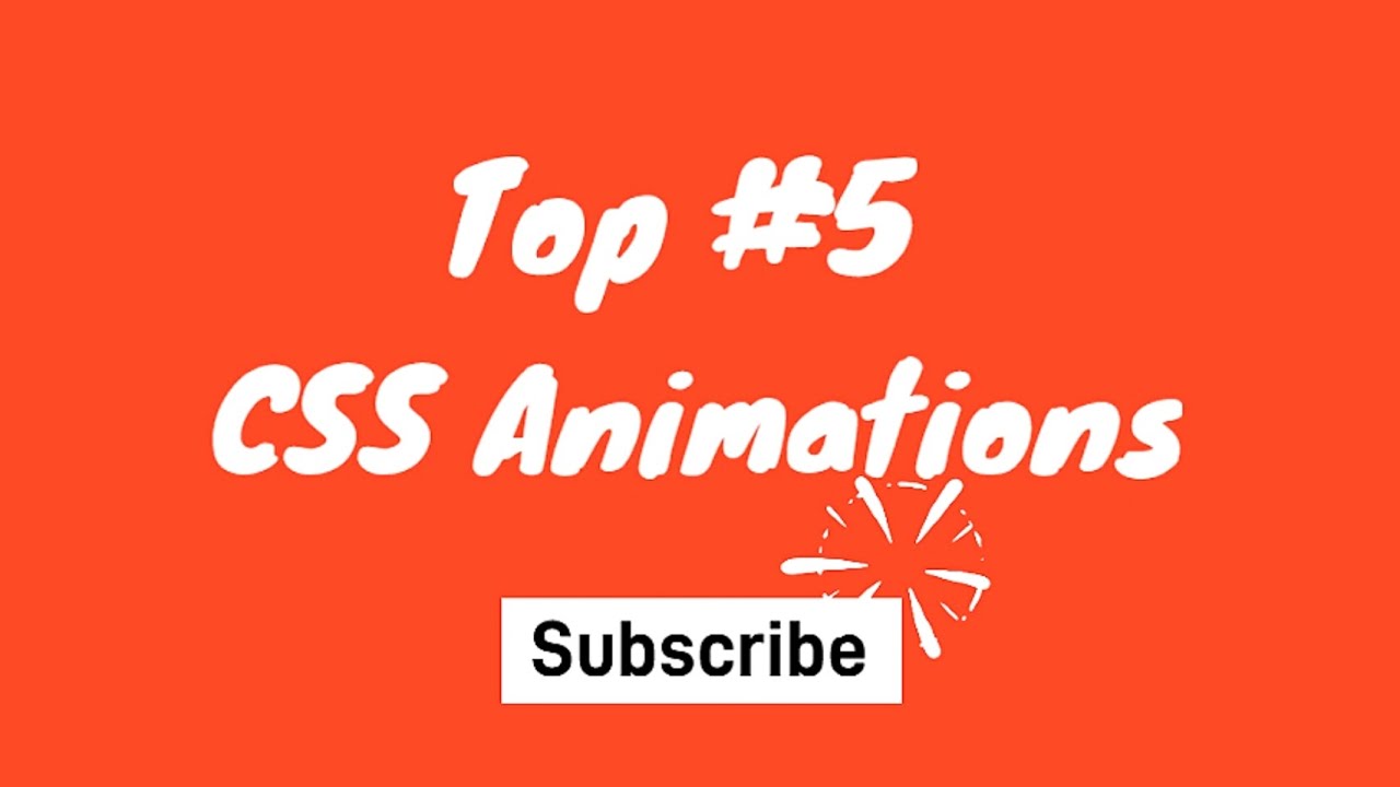 Top 5 CSS Animation | IT Programmer
