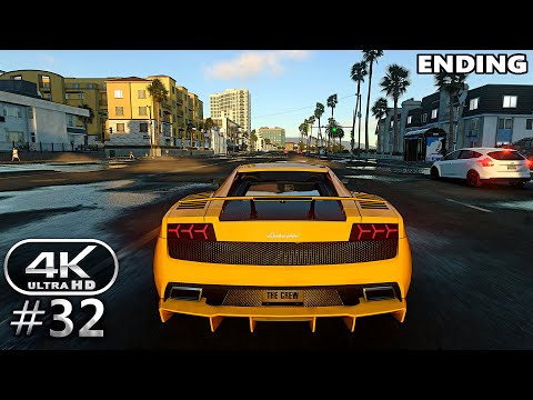 The Crew 4K Gameplay Walkthrough Part 32 Ending - No Commentary