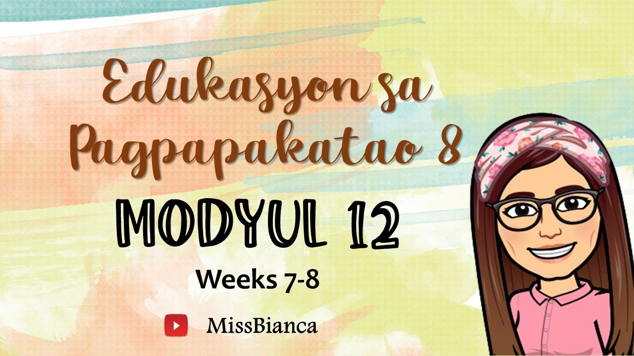 ESP 8- MODYUL 12: Katapatan sa Salita at Gawa