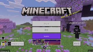 マイクラ ライブ　ホラーワールド 課金マップ 整地・作業  常連の生存確認配信