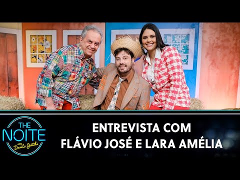 Entrevista com Flávio José, o  “Rei do Xote” e Lara Amélia | The Noite (06/06/23)
