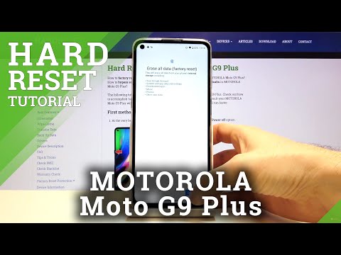 How to Factory Reset MOTOROLA Moto G9 Plus – Restore Defaults / Wipe Data