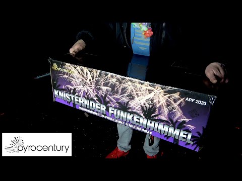 PYROCENTURY KNISTERNDER FUNKENHIMMEL 💥✨ TOP NEUHEIT 2021 | 150€