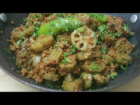 How To Make Sindhi Beh Qeema (Lotus Root)
