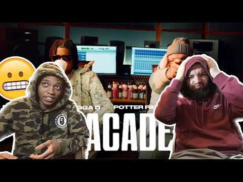 AMERICANS REACT TO DIGGA D FT. @POTTERPAYPERTV - FACADE (OFFICIAL VIDEO)
