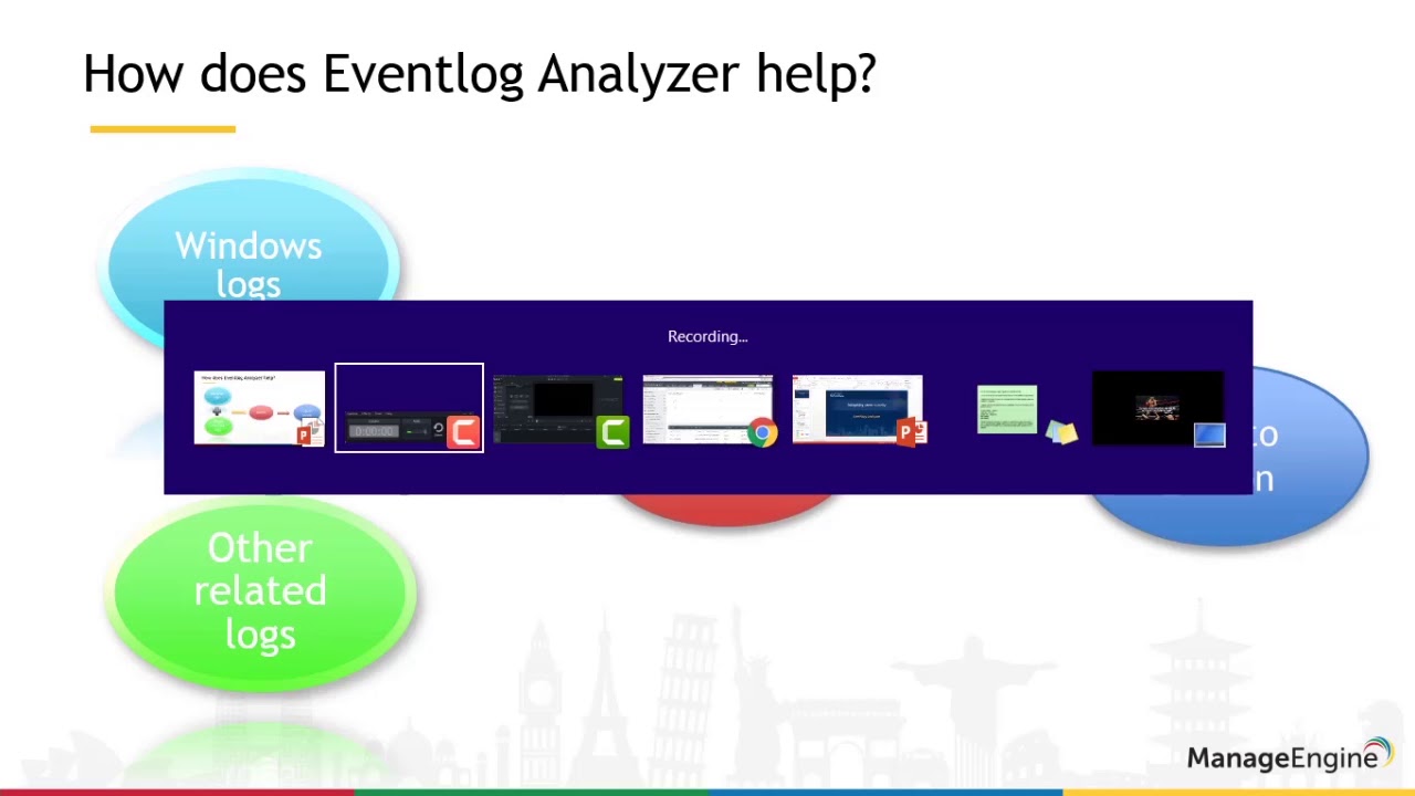 Detecting possible worm activity with EventLog Analyzer