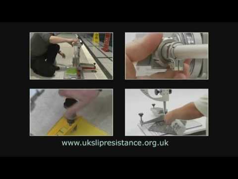 UKSRG Pendulum Test Method for Shod Pedestrians (On Site)